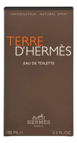 Perfume Hermes Terre D Eau De Toilette Para Hombre, 100 Ml