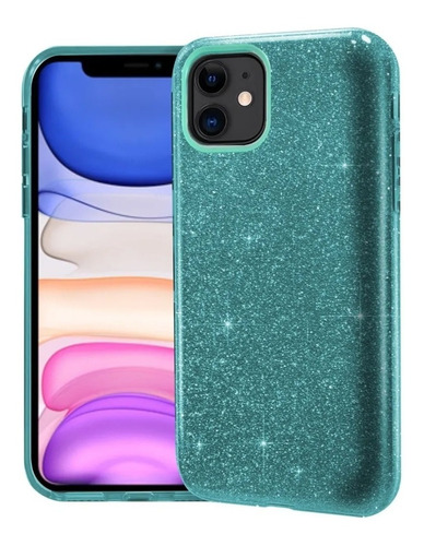 Funda Niza Tpu Brillo Glitter Premium Para iPhone 11 Pro Max