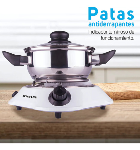 Parrilla Eléctrica Taurus Alpha Control De Temperatura 700w
