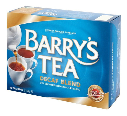 Barry's Bolsas De T, Descafeinadas, 80 Unidades