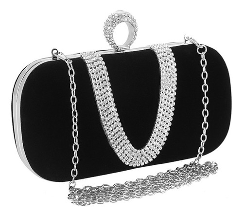 Bolso De Noche Fiesta Con Diamantes De Imitación Para Mujer