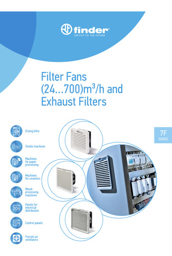 Ventilador C/filtro 24vdc 92x92mm 29m3/h Ext 7f3090241020