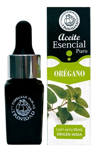 Aceite De Orégano Puro 100% Sin Cortar La Trinidad 10ml