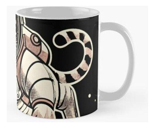 Taza Gato Astronauta Gatito Galáctico Gracioso Calidad Premi