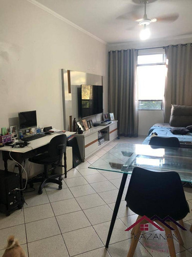 Imagem 1 de 13 de Apartamento Na Praia - 2 Dormitórios (1 Suite) - Dep. Completa - Santos - 4937