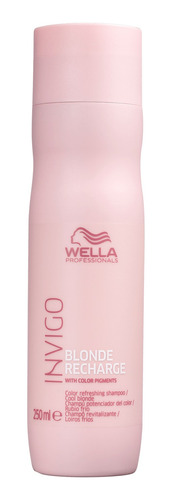 Wella Invigo Blonde Recharge - Shampoo Desamarelador 250ml
