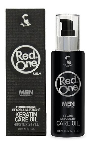 Aceite Para Barba Red One Keratin Oil Ml 50 Fragancia Masculina