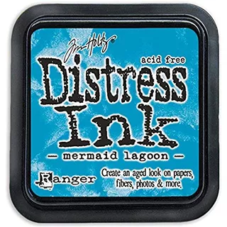 Almohadilla De Tinta Distress Ink De Tim Holtz, Mermaid...