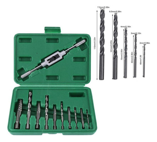 11 Pieces Universal Screwdriver Drill Broken Screw