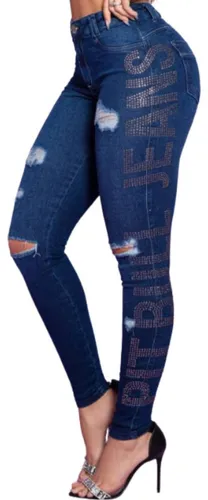 Calca Jeans Feminina Replica Pitt Bull Atacado Revenda