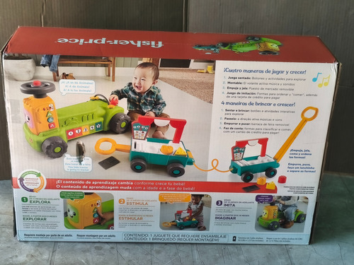 Fisher Price Tractor De Aprendizaje (Usado)