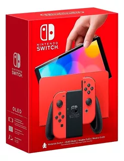 Consola Nintendo Switch Oled Mario Red Color Rojo Soy Gamer