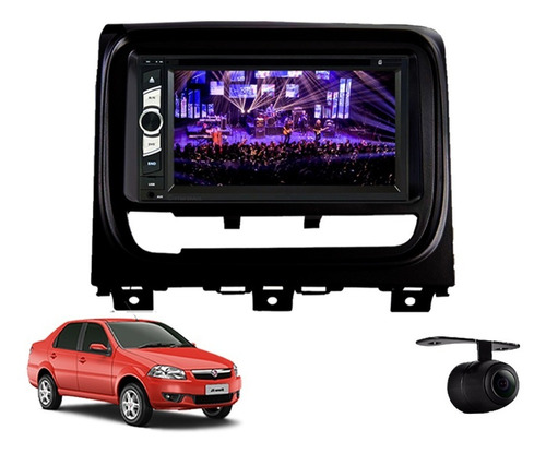 Central Multimídia Dvd Fiat Siena 2013 2014 2015 2016 Usb Tv