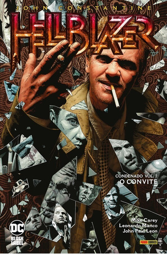 Hellblazer: Condenado N.7 (de 7), de Carey, Mike. Editora Panini Brasil LTDA, capa mole em português, 2021