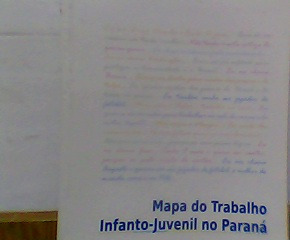 Livro Mapa Do Trabalho Infanto-juvenil No Paraná - Ipardes [2008] (Usado)