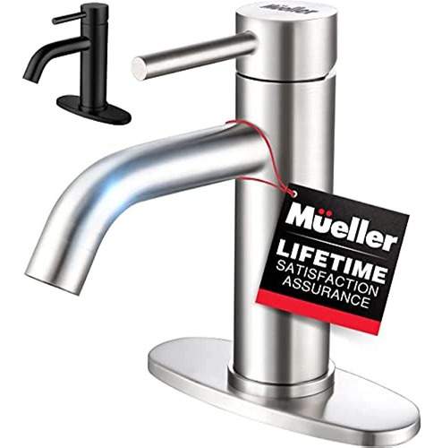 Grifo Para Lavabo De Baño Mueller Premium De Un Orificio, Mo