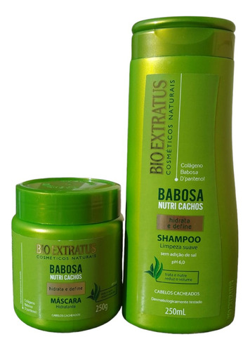 Kit Nutri Cachos 1 Shampoo 250ml 1 Máscara 250ml