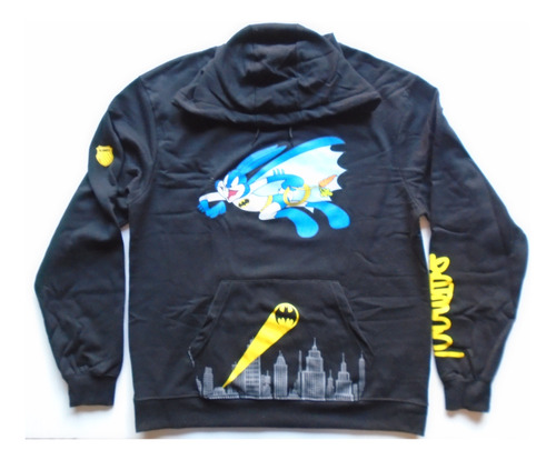 Sudadera K-swiss Bugs Bunny Batman Negra Talla G Hombre