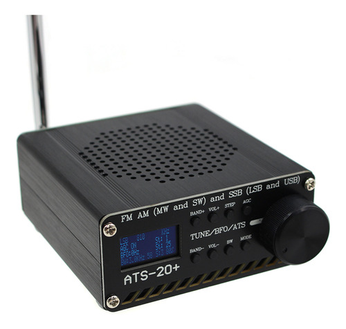 Receptor De Radio Ats-20+ Plus Ats20 V2 Si4732 Fm Am Mw & Sw