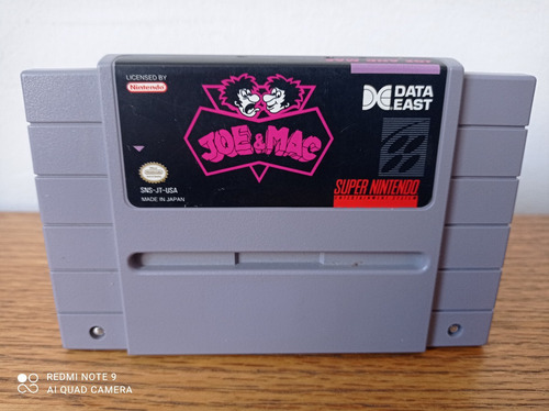 Juego Joe & Mac Para Snes Data East Nintendo