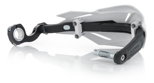 Imagen 2 de 2 de Protectores De Manos X-factory Blanco/negro