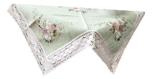 Mantel Bordado Mantel Rectangular Para Comedor Adornos Para