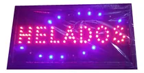 Comprar Cartel Led Helados - Heladeria - Abierto - Kiosco O La Que Quieras Nacional A Pedido