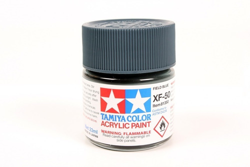 Pintura Mate Tamiya Xf-50 Field Blue Xf50 Acrilica 23 Ml.