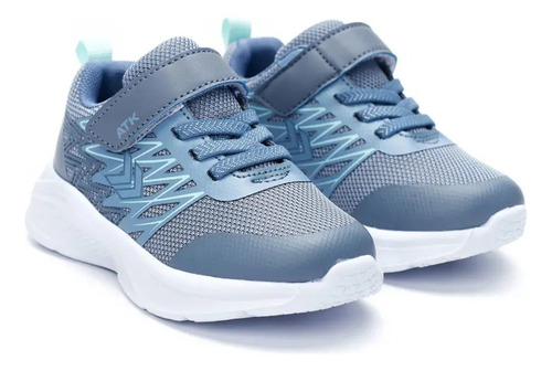 Zapatilla Niños Atomik Glady Elástico Velcro Livianas