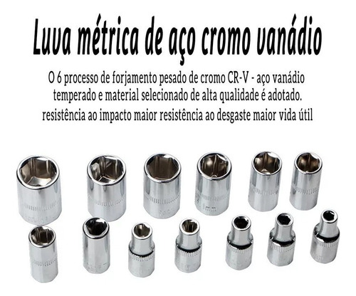 Maleta Ferramentas Completa Jogo Ferramentas Automotivas
