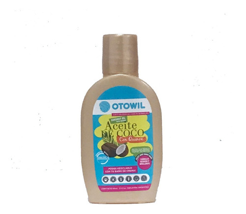 Aceite De Coco En Frasco X60ml