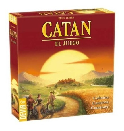 Juego De Mesa Catan - Devir - Aldea Juegos