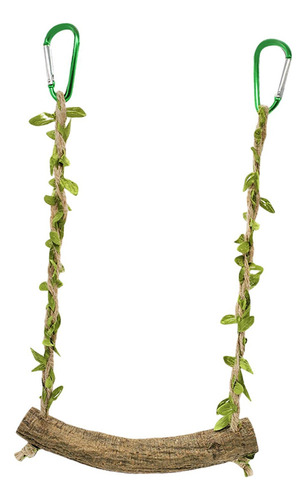 . Percha Para Loro Y Pájaro, Juguete Para Masticar, Escalar,