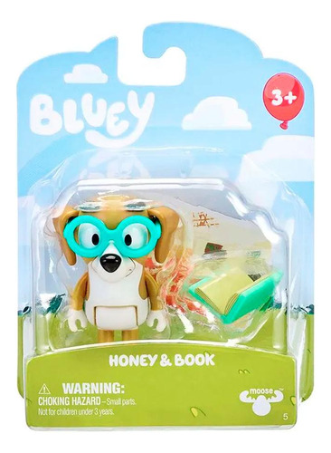 Boneco Bluey Story Pack Candide 7907 3+ Honey E Book