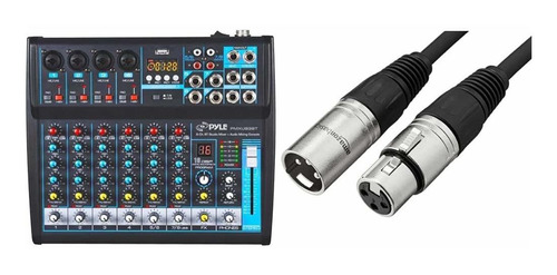 Mezclador Audio Profesional Para Consola Escritorio Pyle