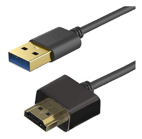 Cable Usb A Hdmi, Adaptador De Cable De Carga Ankky Usb 2.0