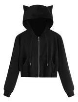 Comprar Sudaderas Hoodie Con Capucha Con Orejas De Gato