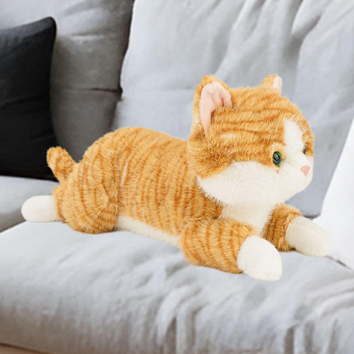De Peluche, Muñeco De Gato De Peluche, Dibujos Amarillo