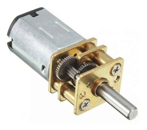 Micro Motor N20 6v Dc 150rpm Caja Engranjes Metalica