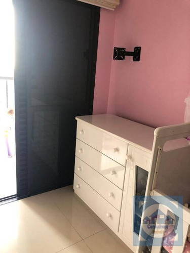 Imagem 26 de 30 de Apartamento Com 3 Dormitórios À Venda, 125 M² Por R$ 795.000,00 - Pompéia - Santos/sp - Ap4153