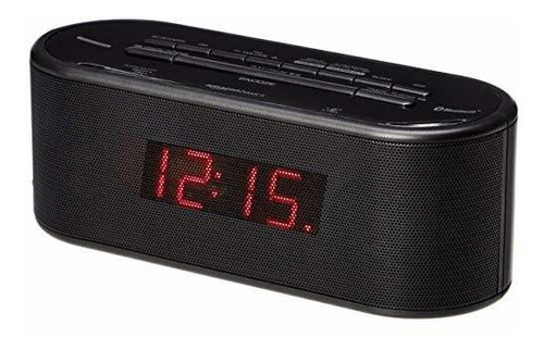 Amazonbasics - Radio Fm Con Doble Alarma Y Puerto De Carga U