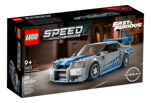 Lego Speed Champions 76917 Rápido & Furioso Nissan Skylin Gt