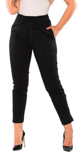 Pantalon Jogger Mujer Babucha Bengalina Elastizado Alpina