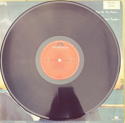 Lp Lime - Unexpected Lovers - Vinil Vg++ (Usado)