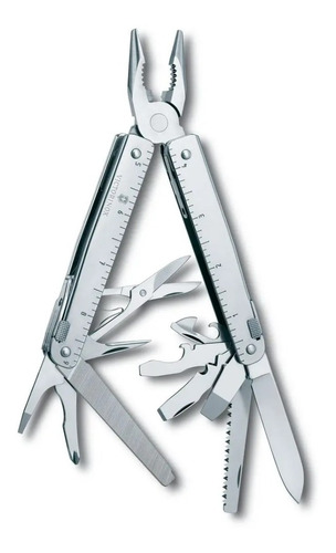 Swiss Tool X Plus Victorinox 37 Usos Funda De Piel 3.0338.l