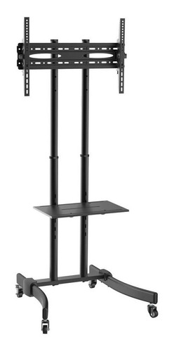 Soporte Brasforma T1030T de piso para TV/Monitor de 37" a 70" negro