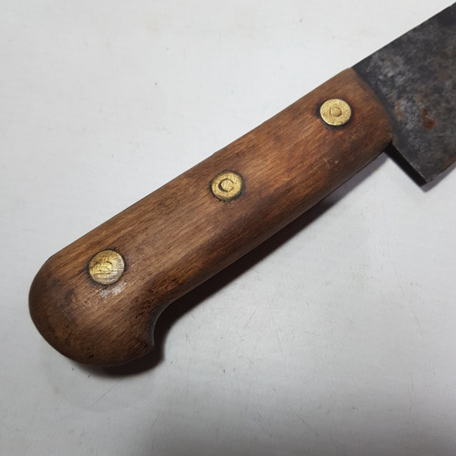 Imagen 3 de 8 de Antigua Cuchilla La Trompette Paris Acero Carbono Mag 59575