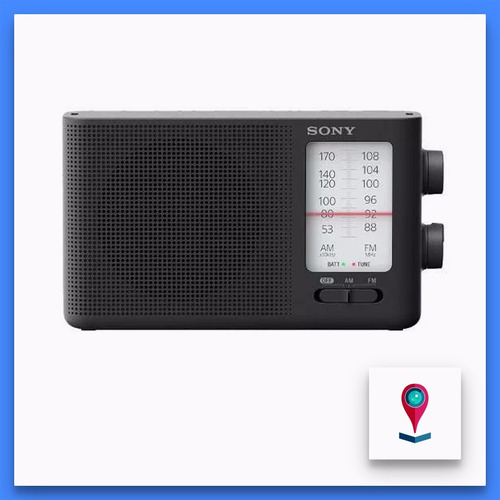Sony Icf-19 Radio Analogica Portatil Fm/fm A Pilas Big Dial
