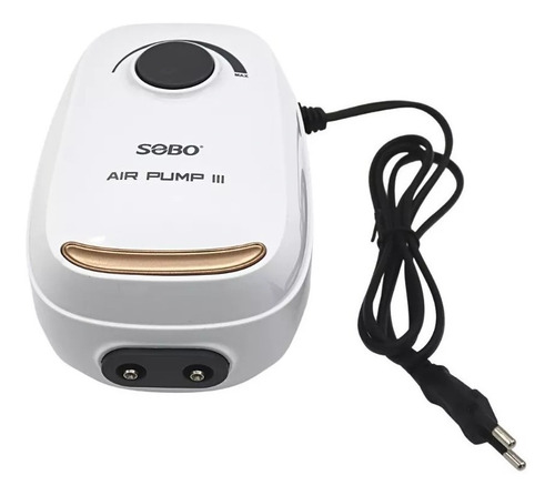 Bomba Aire Ajustable De 2 Salidas 4.5l/mn 6w Sobo Acuario