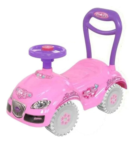 Carrito Montable Para Niños A Partir De 1 Año Color Rosa